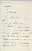 Cópia de carta de António José de Almeida.