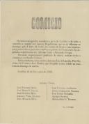 Cartaz anunciando comício republicano.