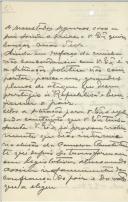 Carta de José Maria Freire para António José de Almeida