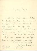 Carta de José Caieiro da Mata para [António José de Almeida].