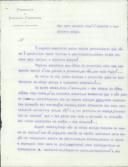 Carta de Manuel de Arriaga para António José de Almeida.