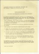 Declaration concernant les événements au Salvador et au Guatemala 