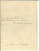 Carta de Joaquim F. Festas para António José de Almeida.
