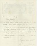 Carta de Ribeiro de Carvalho para António José de Almeida