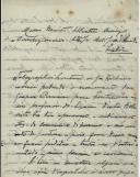 Carta de P. Ferreira (?) para António José de Almeida.