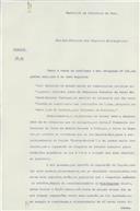 Cópia de ofícios de João Carlos de Melo Barreto para José Barbosa de Magalhães