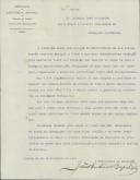 Carta da Associação de Assistência Infantil da Freguesia de Camões para António José de Almeida.