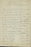 Cópia de carta de António José de Almeida para Luís Gomes