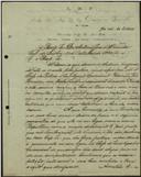 Carta de Augusto R. Cruz e António V. J. de Sousa para António José de Almeida.