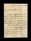 Carta de Vitorino Coimbra [para António José de Almeida].