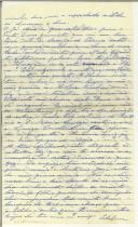 Carta de Idalina da Costa Gomes para Francisco da Costa Gomes