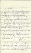 Carta de Urceira de Brito para Francisco da Costa Gomes