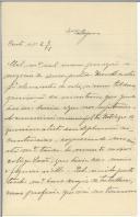 Carta de Abílio Martins Ferreira para António José de Almeida