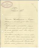 Carta de Armando de Almeida Luz para [António José de Almeida].