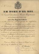 Passaporte de Bernardino Machado