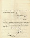 Carta de Francisco Artur de Brito para [António José de Almeida].