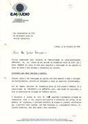 Carta de Rui Mateus e Menano do Amaral para Jorge Sampaio