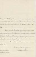 Carta de António Ferreira (?) para António José de Almeida