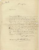 Carta de Amândio José Moita Coelho [(?) para António José de Almeida].