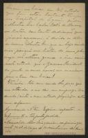 Carta de Manuel da Silva Feio Júnior a Teófilo Braga