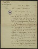Ofício de J. C. Nobre França, da Associação Propagadora da Lei do Registo Civil, a Teófilo Braga