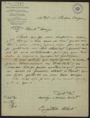 Carta de Caetano Alberto a Teófilo Braga