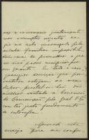 Carta de António da Costa a Teófilo Braga