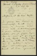 Carta de Achille Millien a Teófilo Braga