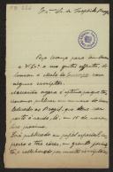 Carta de J. J. Marques Guimarães a Teófilo Braga