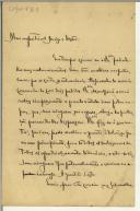 Carta de António Sardinha para Teófilo Braga