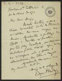 Carta de Edgar Prestage a Teófilo Braga
