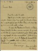 Carta de Fran Paxeco para Teófilo Braga