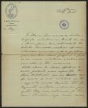 Carta de José Rodrigues Simões, Secretário do Ateneu Comercial de Lisboa, a Teófilo Braga