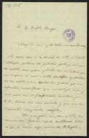 Carta de V. Giner a Teófilo Braga