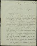 Carta de Saturnino Gimenez a Teófilo Braga