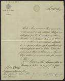 Carta de José Maria Latino Coelho, da Academia Real das Ciências de Lisboa, a Teófilo Braga