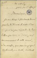 Carta de Jules Michelet a Teófilo Braga