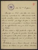 Carta de António Diogo do Prado Coelho a Teófilo Braga