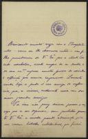 Carta de Francisco A. de Sousa Correia