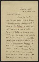 Carta de W. T. Breuster a Teófilo Braga