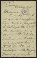 Carta de E. M. N. L. S. J. a Teófilo Braga