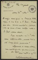 Carta de E. Schwalbach, do gabinete do inspector do Conservatório Real de Lisboa, a Teófilo Braga