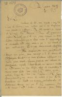 Carta de Carolina Michaëlis de Vasconcelos para Teófilo Braga