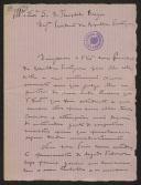 Carta de Francisco Franco de Sousa Júnior a Teófilo Braga