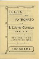 Festa do Patronato de S. Luis de Gonzaga