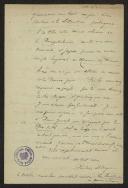 Carta de Philéas Lebesgue para Teófilo Braga