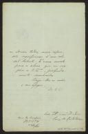 Carta de Luis da Costa Pereira a Teófilo Braga