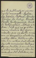 Carta de Edmundo González Blanco a Teófilo Braga