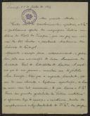 Carta de A. do Prado Coelho a Teófilo Braga