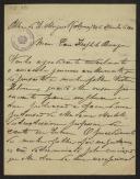 Carta de Mariano Augusto Machado de Faria e Maia a Teófilo Braga